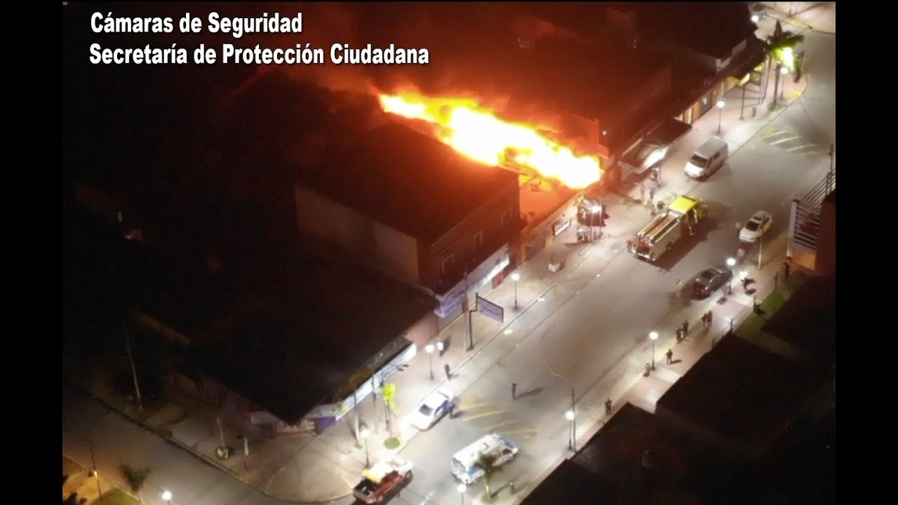 El Sistema de Protección Ciudadana de Tigre actuó rápidamente para controlar un incendio en Troncos