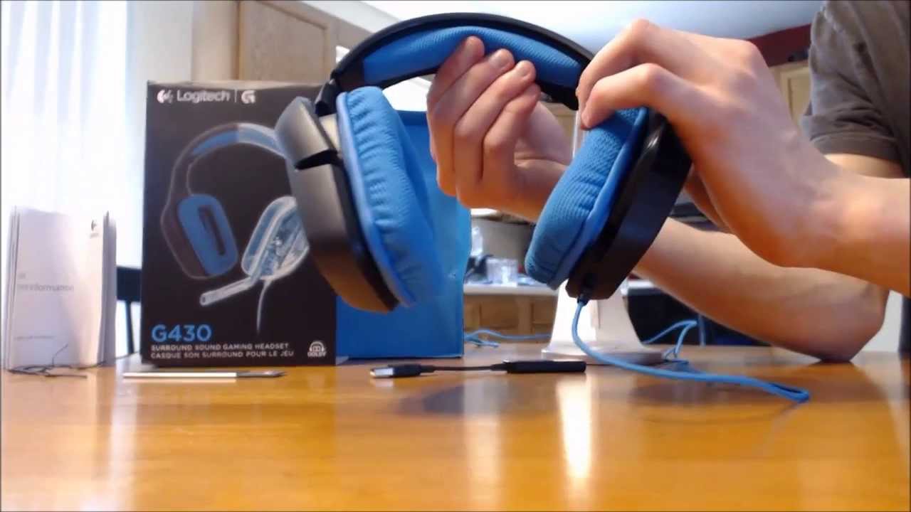 Logitech G430 Gaming headset review & audio test