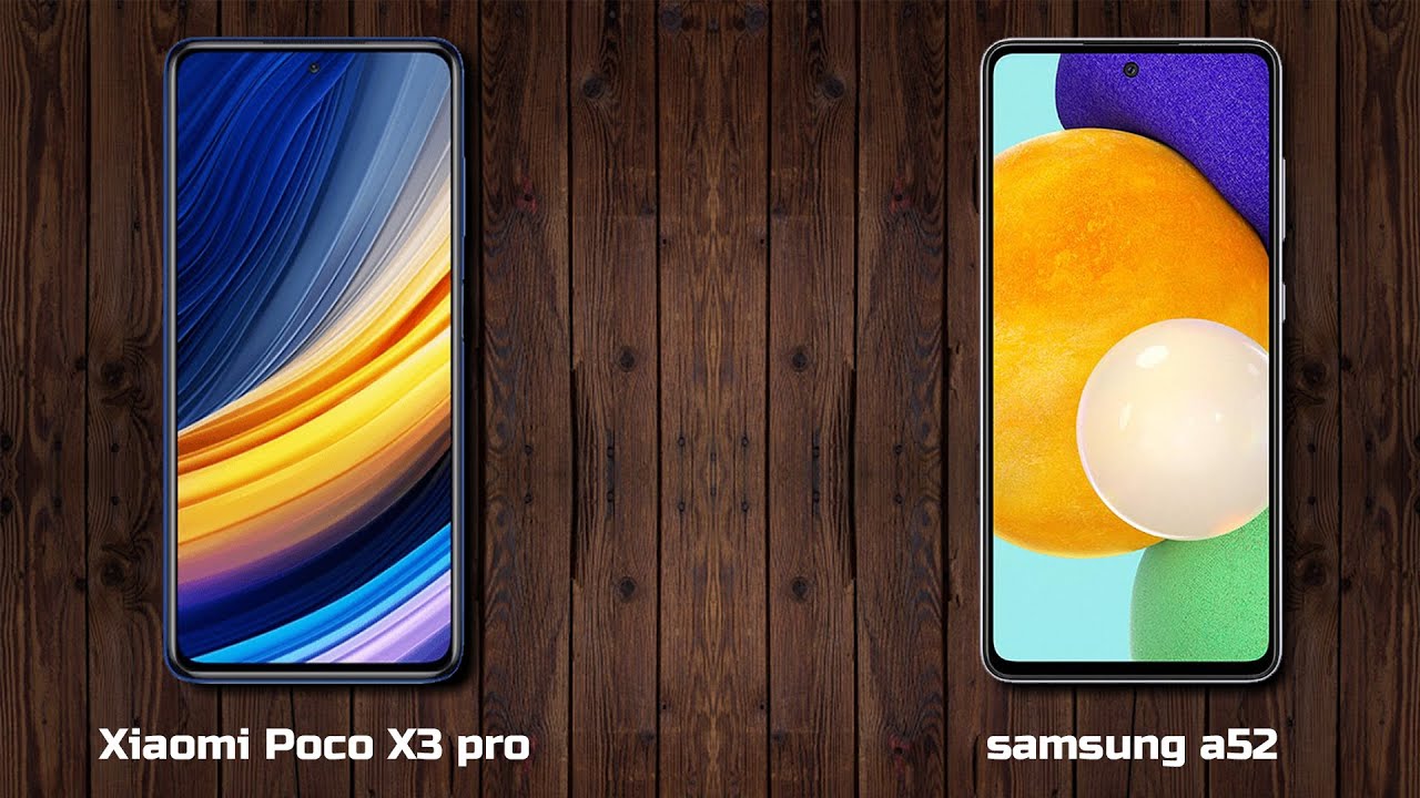 Samsung A52 Против Poco X3 Pro