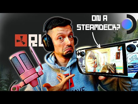 Trying RUST on a STEAMDECK - Continue where we left off