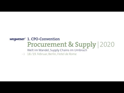1. CPO-Convention Procurement & Supply | 2020