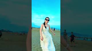 Beach vibes🌊🤩🥰 #traveller #dancevibes #viraldance #fyp #dancefun #travelfuntime