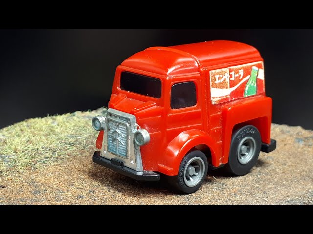 Tooned Citroen H van truck by ChoroQ A-12 Choro Choro-Q pullback