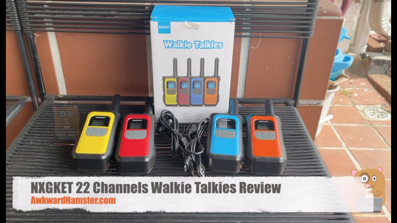 NXGKET 22 Channels Walkie Talkies Review - YouTube