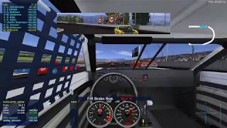 Speed Dreams En Linux - Stock Car 70S En Alamo Speedway