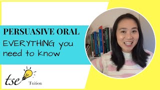 EVERYTHING about the persuasive oral for VCE English/EAL