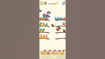 Level 207 #games #birdsort #gaming #birdsortcolor #shortvideo