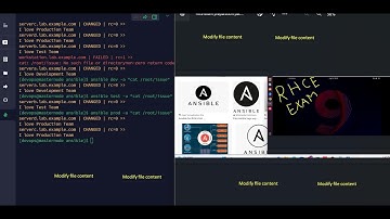 Ansible RHCE 9 EX294 Preparation Solution 2023 Modify file content 08
