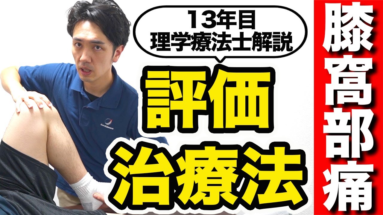 意外と多い膝窩部痛の評価•治療ルーティンをお見せします！