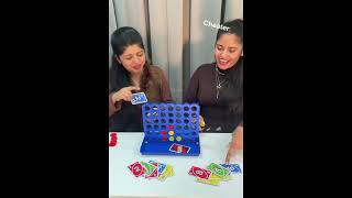 Connect 4 with a twist|| connect 4 , uno cards , games