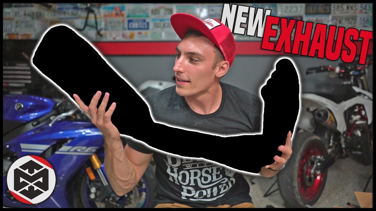NEW R6 EXHAUST!!