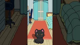 Мой котенок #animation #мемас #кот  #смешнойшортс #аниме #анимация #историяжизни #котики