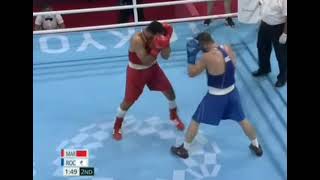 Boxing : Morrocco Vs Roc Mohammed essaghir vs imam khatev olampic tokyo 2021محمد الصغيرvs إمام خاتيف