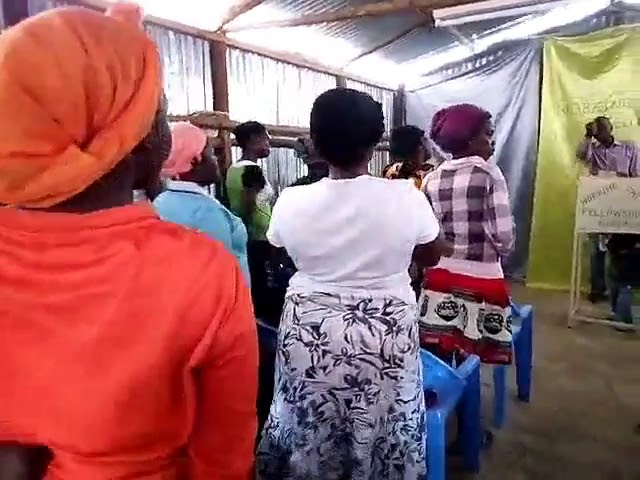 Brother Joseph Teaching from the Book of Genesis 3:7 - Kibera Slum Fellowship
