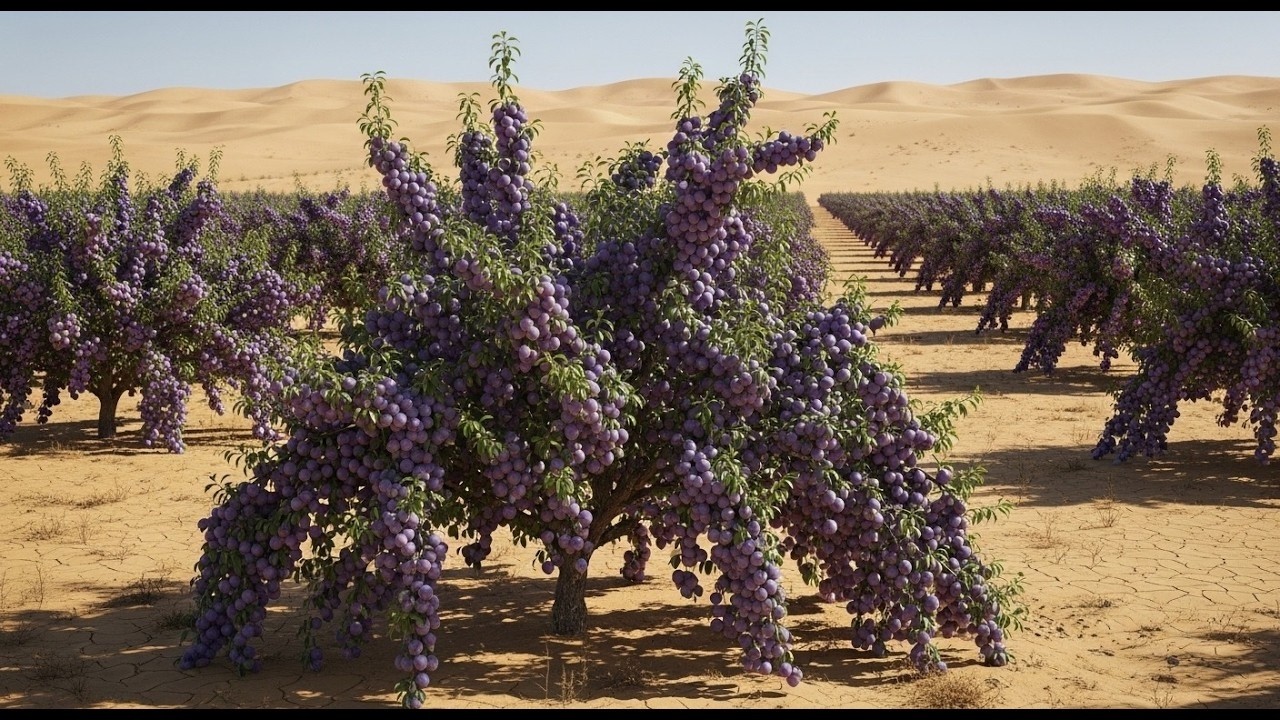 How Damson Fruit Is Grown | From Blossoms to Giant Damson Harvest in Europe