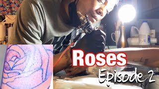 Tattooing Roses With Nate 🌹