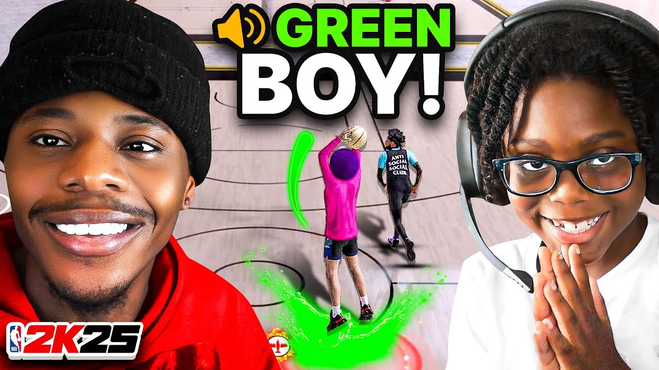 Nba 2K25, но мой 9-летний брат разговаривает, пока я играю...