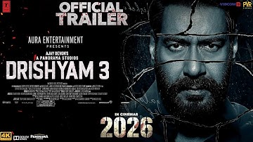DRISHYAM 3 | Official Trailer | Ajay Devgan | Ali Fazal | Tabu | New Movie Trailer