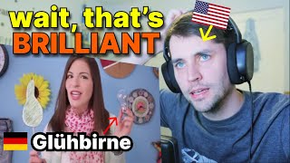 8 AWESOME German Words that ENGLISH NEEDS! (American Reaction)