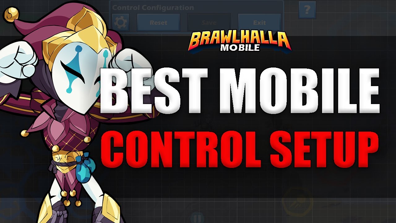 *READ DESCRIPTION* Best Control Setup on Mobile - Brawlhalla Mobile