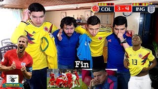 Colombia 1 Inglaterra 1 (3 - 4 Penales) | Rusia 2018 | Reacciones Amigos | El Club de la Ironía