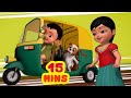சிட்டியின் ஆட்டோ வந்தது பாரு | Tamil Rhymes for Children | Infobells