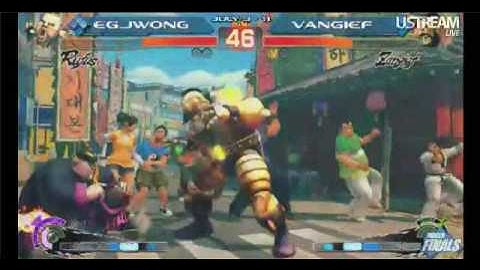 |EVO2010| SSF4 - Justin Wong (Rufus) vs. Vangief (Zangief) Semi-Finals