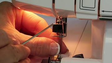 Brother 1034D Serger 14 How to Change Needles