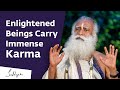 An Enlightened Being Has More Karma Than Others !! #SadhguruOnKarma