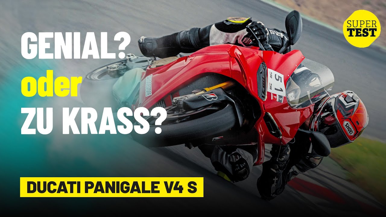 Ducati Panigale V4 S Supertest: Die neue Benchmark im Superbike-Vergleich!