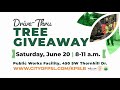 2020 KPSLB Drive-Thru Tree Give Away Promo