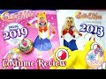 Licensed Sailor Moon 2013 - 2019 Halloween Costumes & Wig Review 
