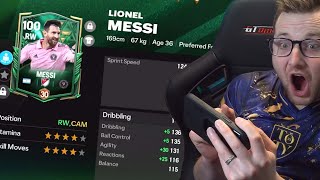 We Used 100 OVR Max Trained and Ranked Messi in FC Mobile and He is So Skilled