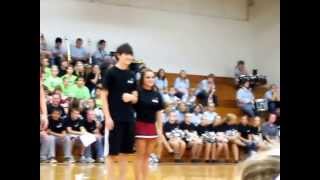 2011 BOAZ HIGH SCHOOL HOMECOMING COURT DURING PEP RALLY