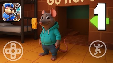 OBBY Escape Prison Rat Dance - Gameplay Walkthrough Part 1 Android/ios Gameplay