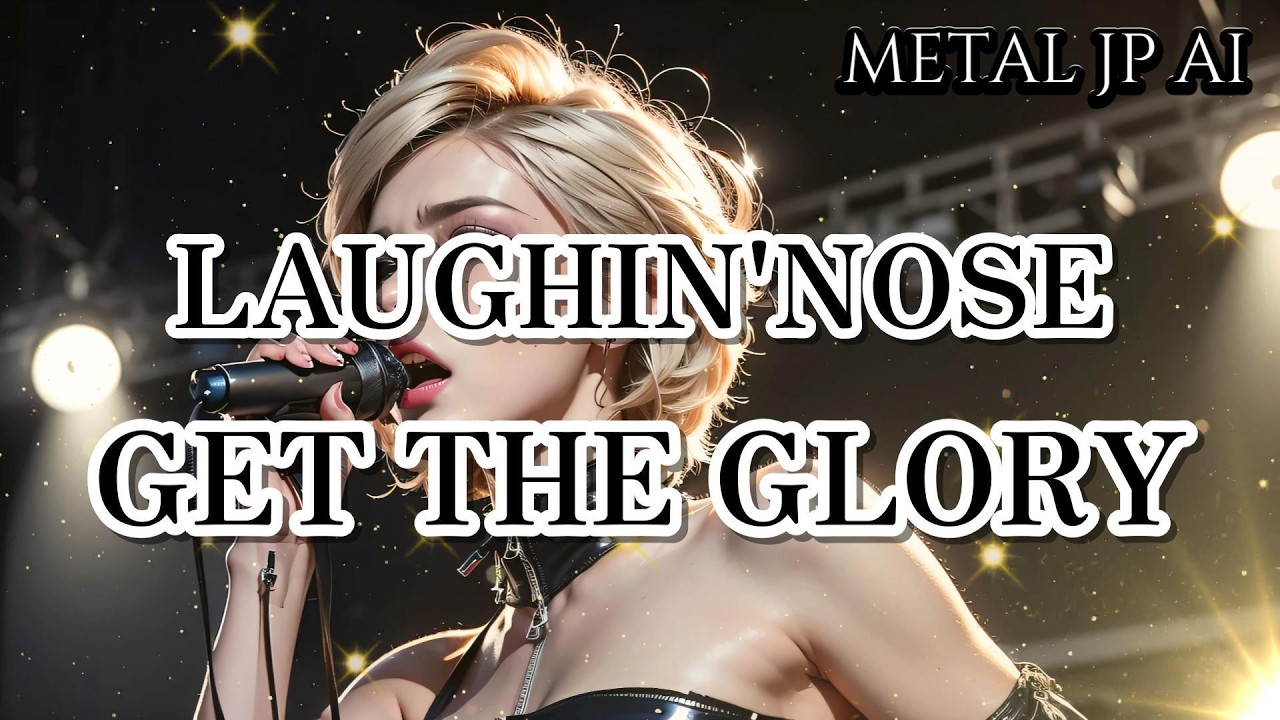 LAUGHIN'NOSE【GET THE GLORY】AIメタル女子がカバーした　AI cover J-Rock