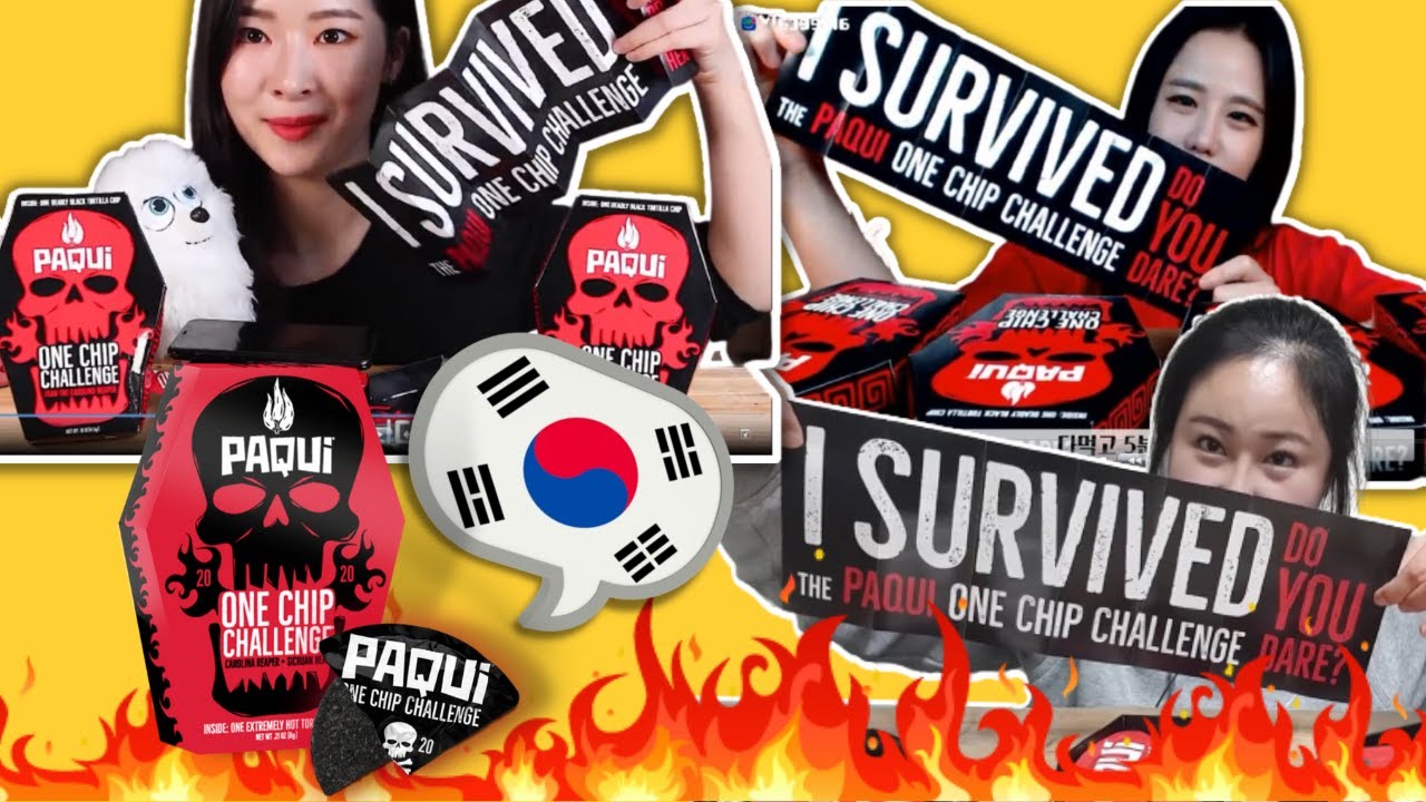 파퀴 One Chip Challenge - Korean Girls