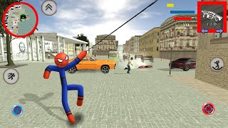 Người hùng dây nhện - Đệ tử Người Nhện | Spider stickman rope hero | Trò chơi IOS & ANDROID screenshot 2