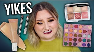 YIKES... FULL FACE FIRST IMPRESSIONS TESTING NEW MAKEUP