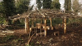 How to build a Celtic style roundhouse