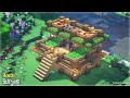 [ENG] ⚒️ 마인크래프트 건축 강좌: 초보자 야생 생존 세트 집 만드는 방법｜Minecraft : Beginner Wild Survival Set house tutorial