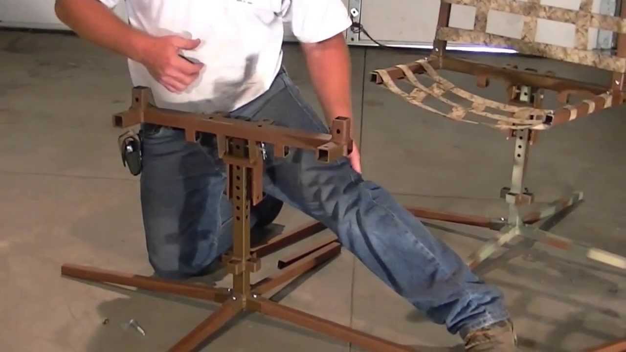 Sportsman Hunting Chair Assembly By George L Weber Jr Youtube