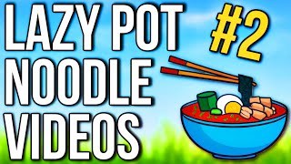 Lazy Pot Noodle Dorm Room Cooking ASMR Videos #2