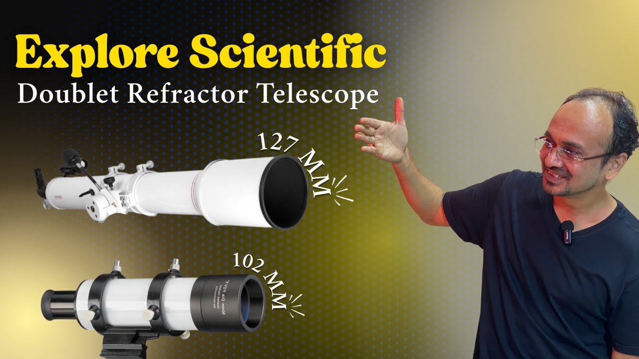EXPLORE SCIENTIFIC AR102 Air-Spaced Doublet Refractor