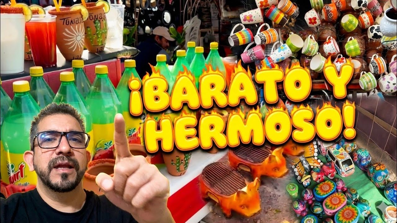 Aquí encuentras las artesanías más importantes de Guadalajara Jalisco ! Una vuelta por TONALÀ 🚗🧑‍🎨🎭