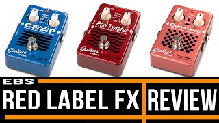 EBS Red Label Guitar Effect Pedals | Review