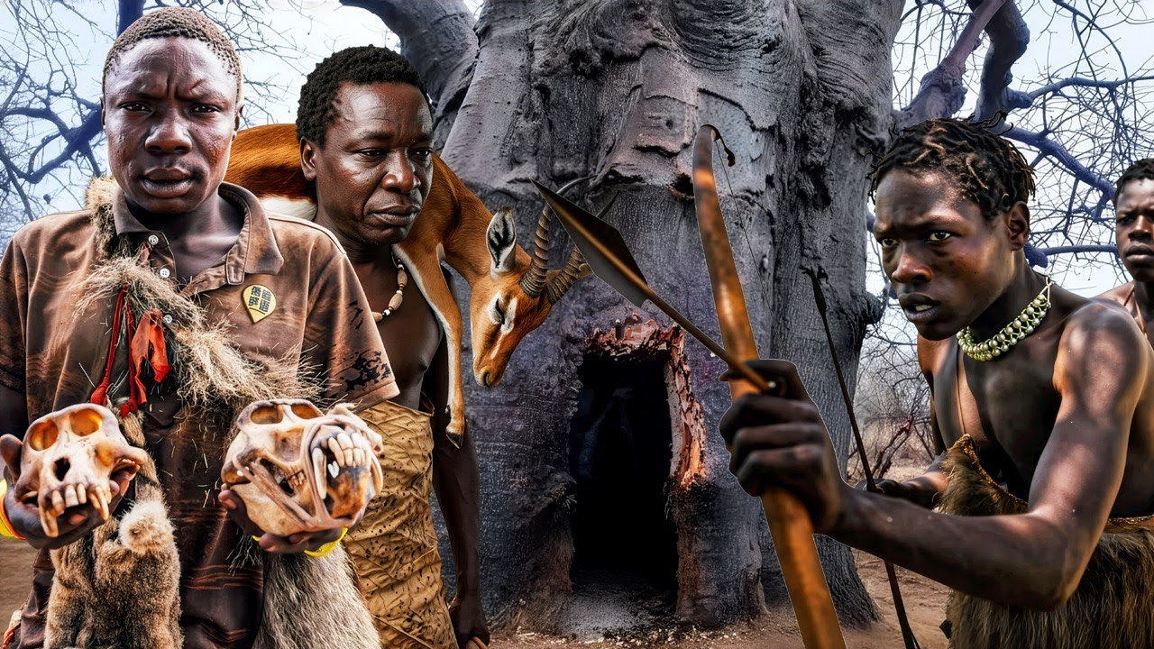 Sharing a Meal with the Hadzabe Tribe in Tanzania