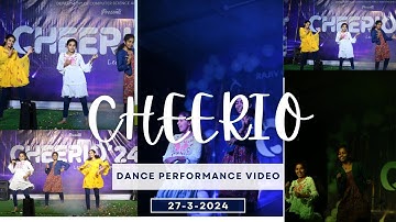 CHEERIO | DANCE PERFORMANCE | RGUKT-NUZVID| IIIT | CSE| FAREWELL | BTECH | DANCE MASHUP |