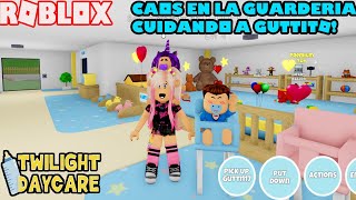 👶🏻Caos En La Guardería Cuidando A Guttito! Me Lo Roban! 😮Twilight Daycare! Rutina De Cuidados! screenshot 1