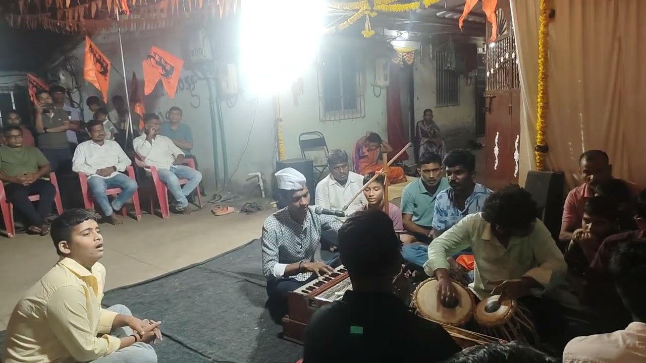 Bhajan diva Manasvi chawl group diva east Thane Maharashtra India 🌹🌹🌹🌹